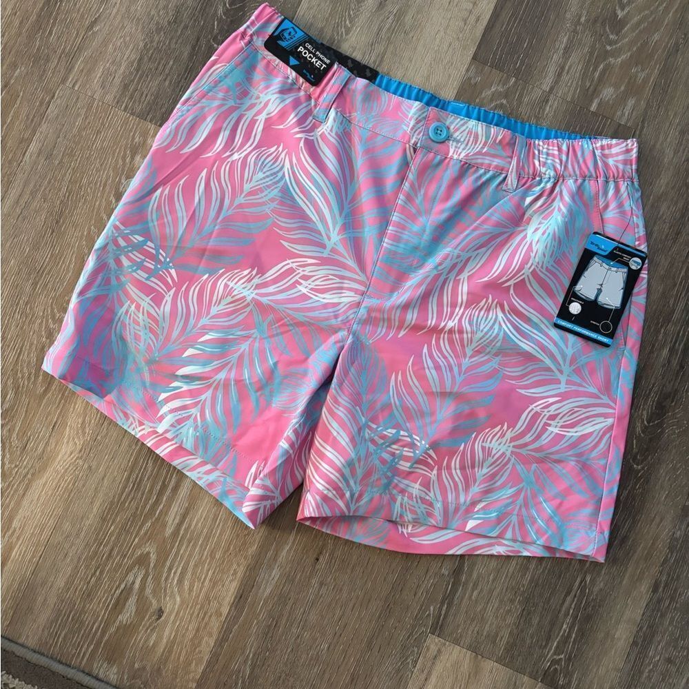 Birdie Bound Tropical Performance Shorts Sz M
